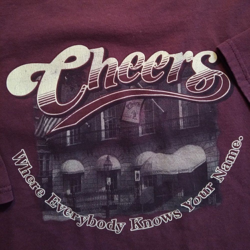 Vintage Cheers Boston Everybody Knows Your Name T-Shirt